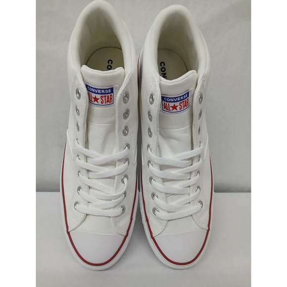 Converse Chuck Taylor All Star Street Mid Sneakers A00812F White Men Sz‎ 13 - Picture 6 of 11